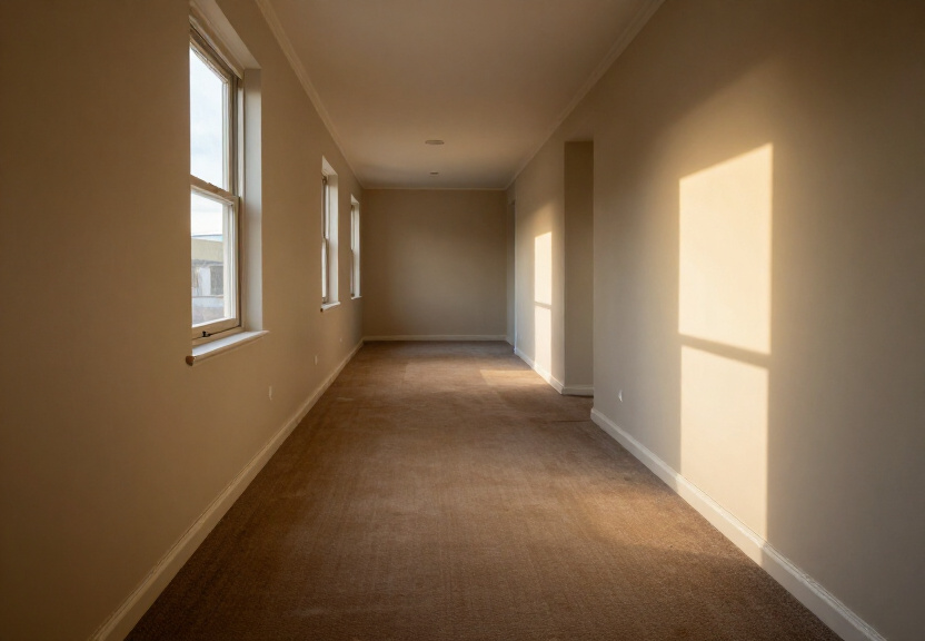 Restored living room in Werrington with dry, clean carpet and fresh paint